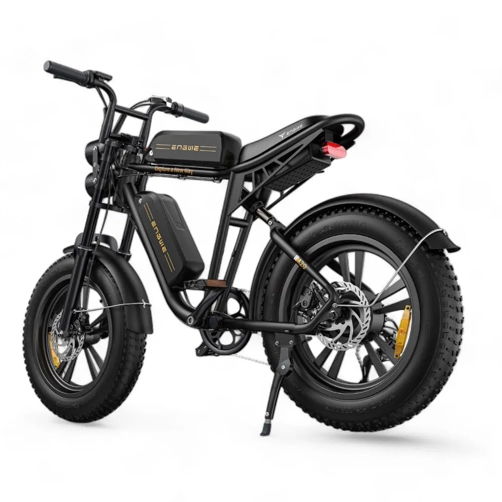 ENGWE M20 - Bicicletta grassa - Doppia batteria - Nero