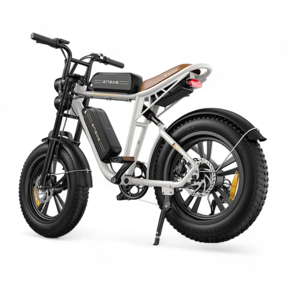 ENGWE M20 - Bicicletta grassa - Doppia batteria - Nero