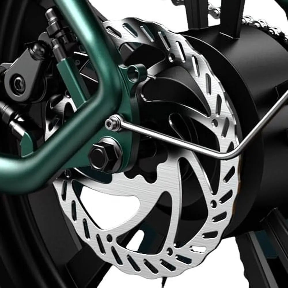 ENGWE M20 - Bicicletta grassa - Doppia batteria - Nero