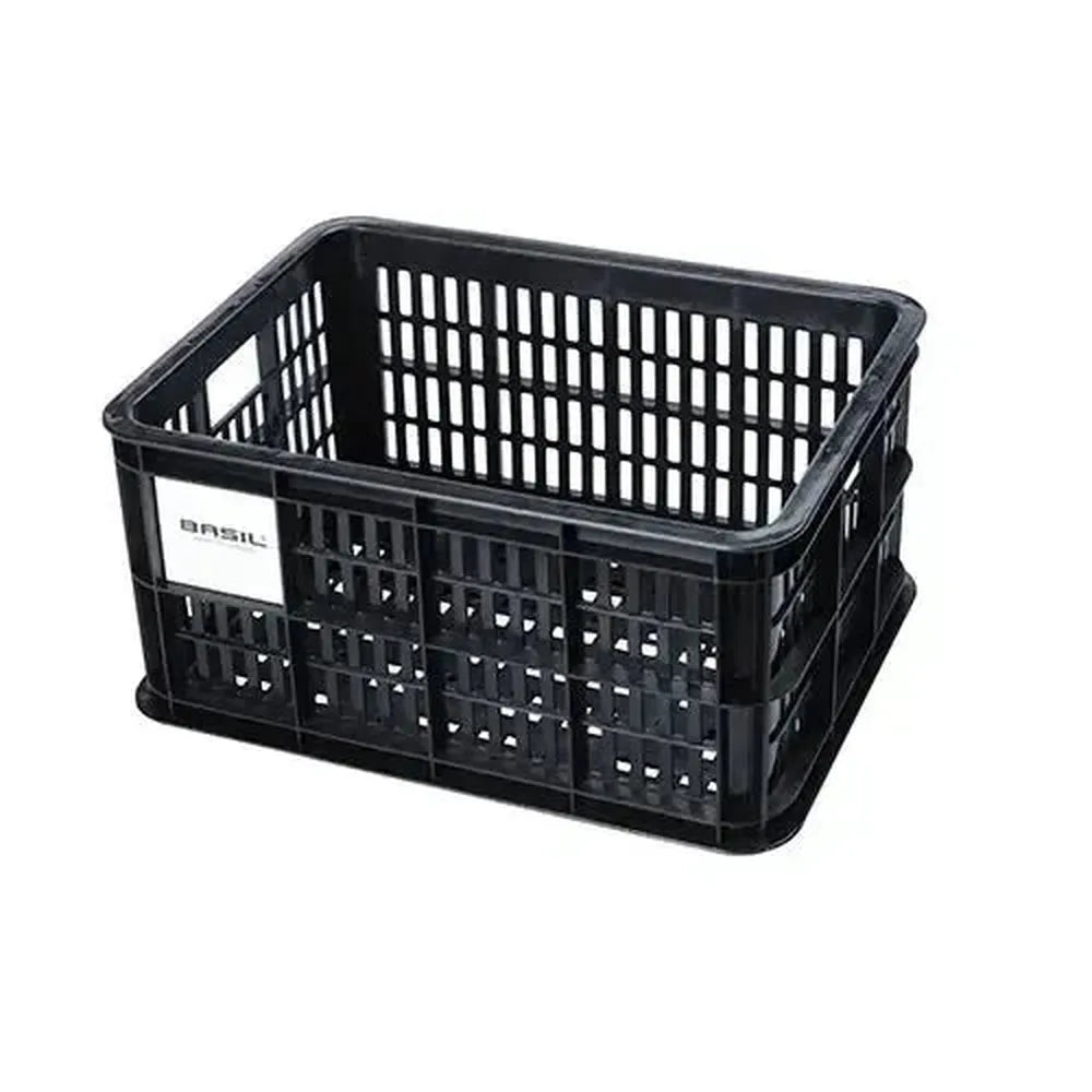 Basil - Cestino bici S - 17,5 litri - Nero