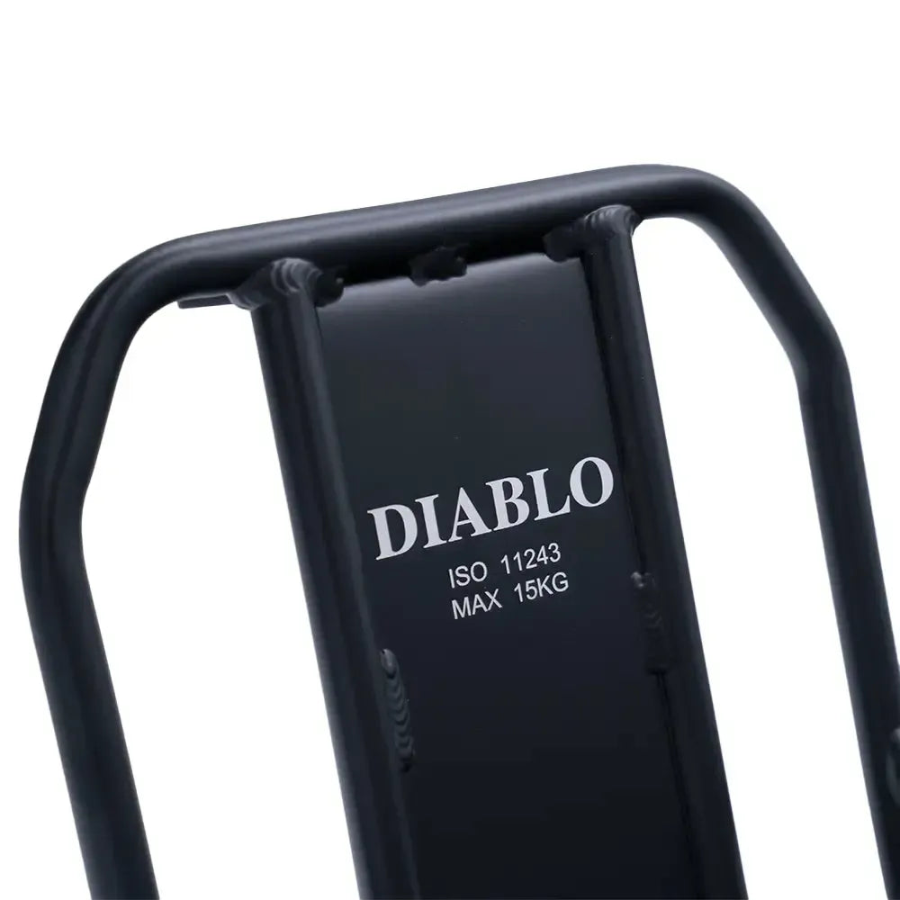 Diablo Zipper - Portapacchi anteriore - Nero