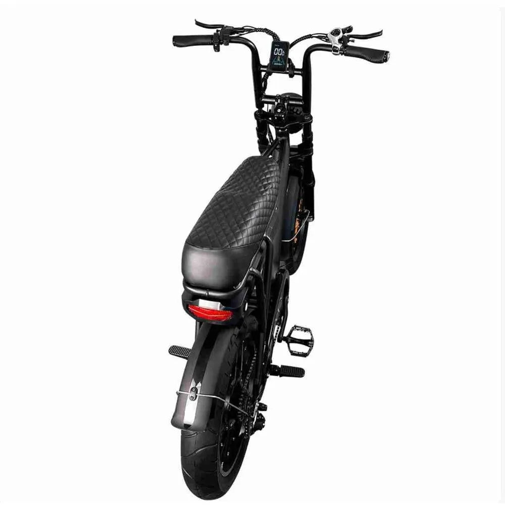 EB2 Fatbike Nero + Sistema di allarme + Montaggio gratuito
