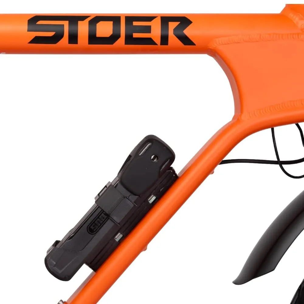 STOER Biciclette S1+ - Bicicletta grassa - Arancione