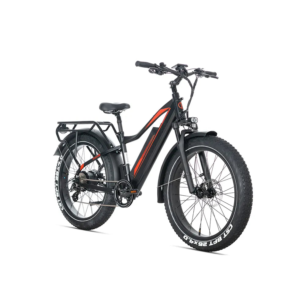 JOBOBIKE Robin Pro - Nero-Rosso