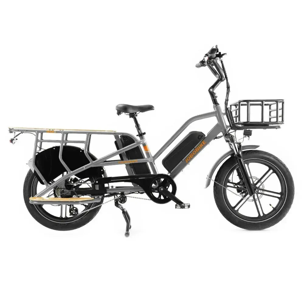 JOBOBIKE Transer - Longtail - Grigio Argento