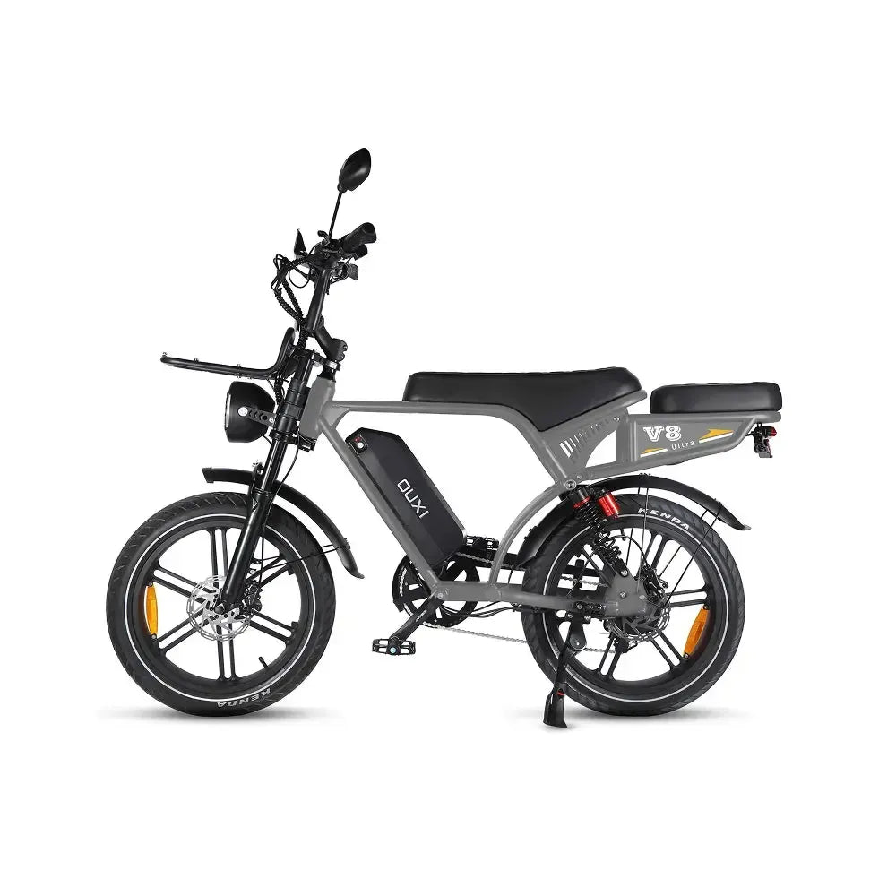 Ouxi V8 Ultra - Grigio scuro - Sella marrone
