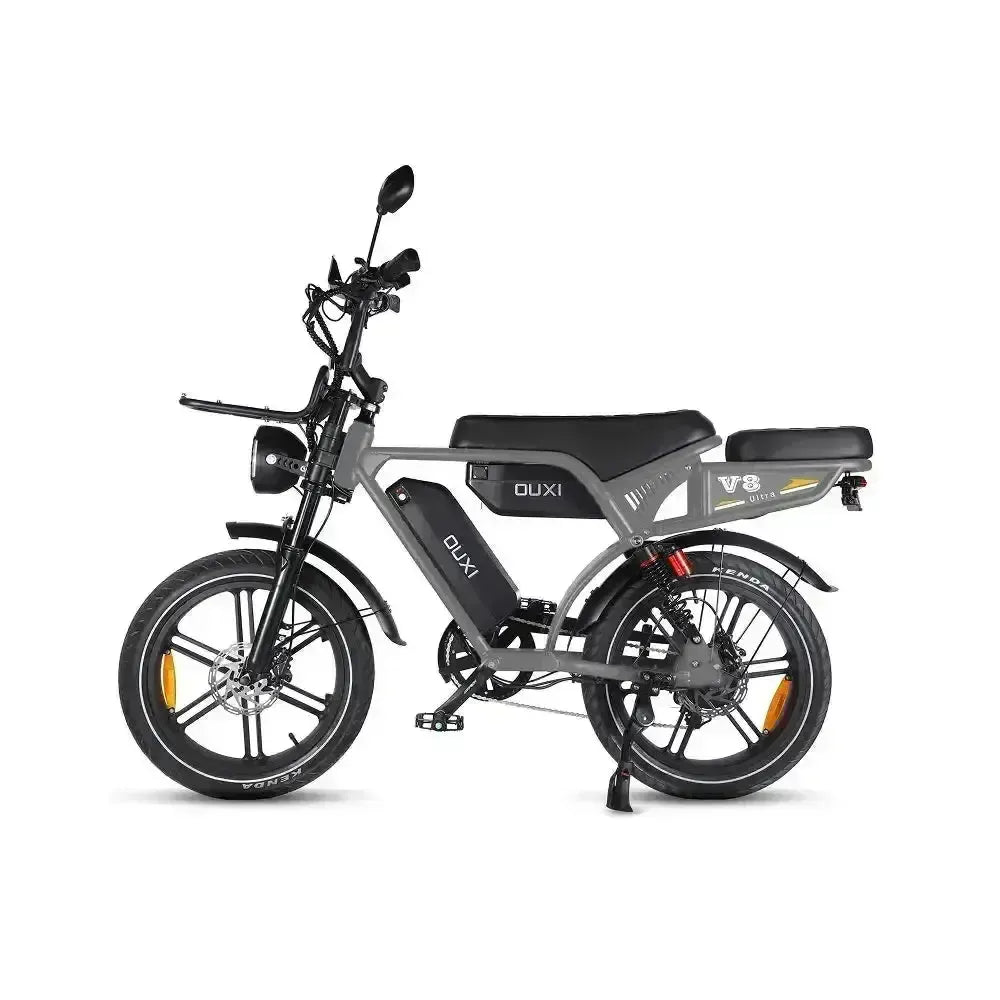 Ouxi V8 Ultra Max - Grigio scuro - Sella marrone