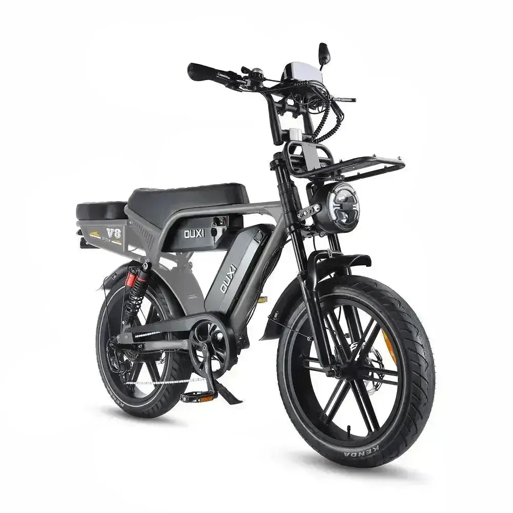 Ouxi V8 Ultra Max - Grigio scuro - Sella marrone