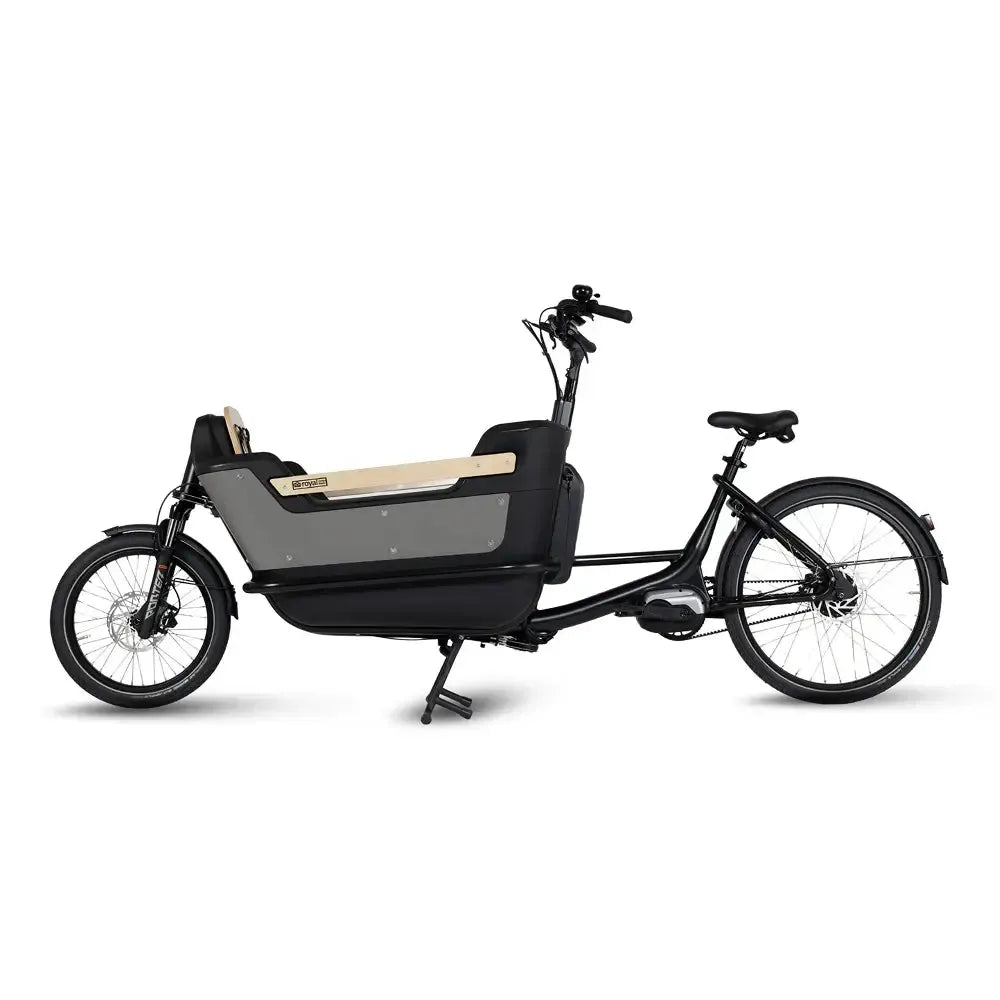 Royal Cargo Bike 2W Premium Plus - Grigio taupe