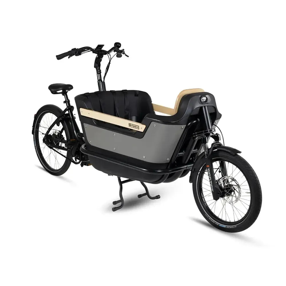 Royal Cargo Bike 2W Premium Plus - Grigio taupe