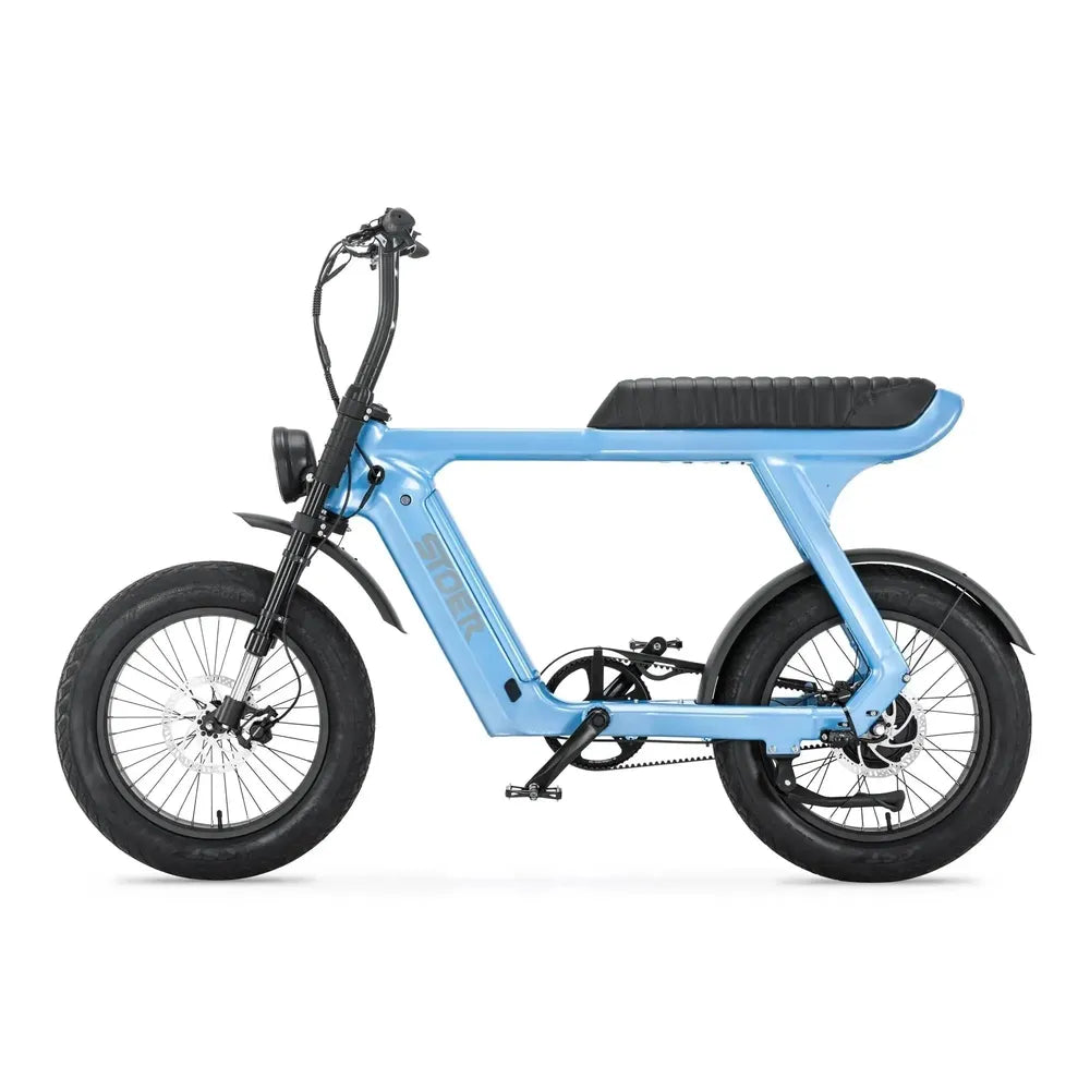 STOER Bikes Urban X - Fatbike - Azzurro