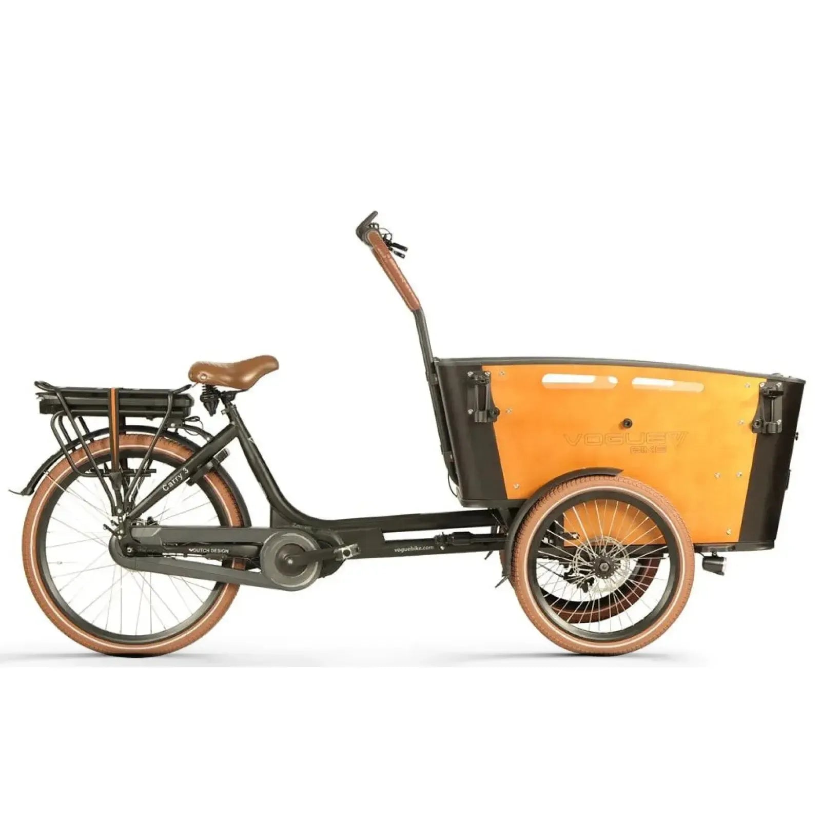 Vogue Carry 3 Bafang Max - Marrone Nero