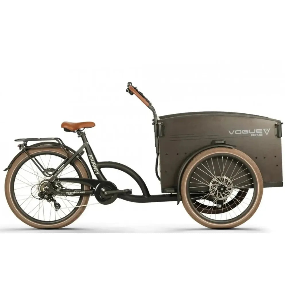 Vogue Journey S - Nero opaco - Marrone