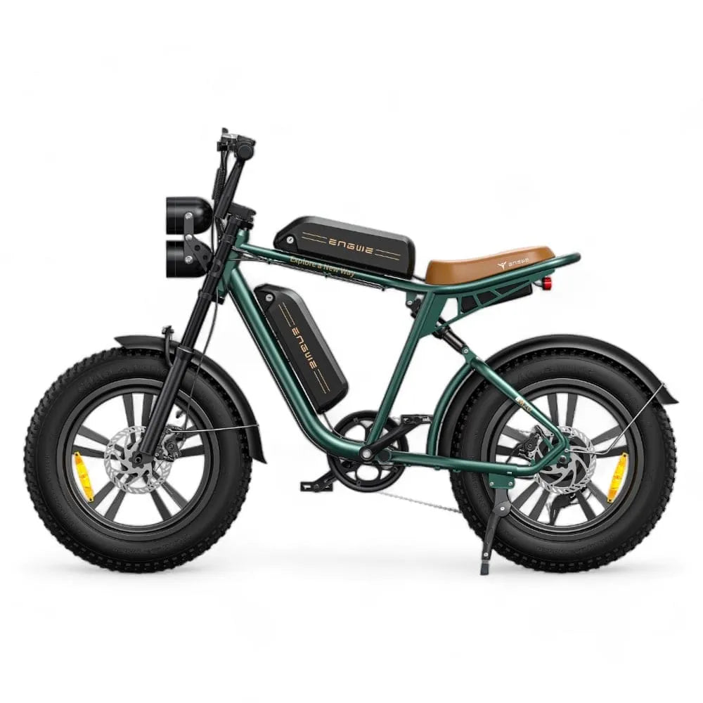 ENGWE M20 - Bicicletta grassa - Doppia batteria - Nero