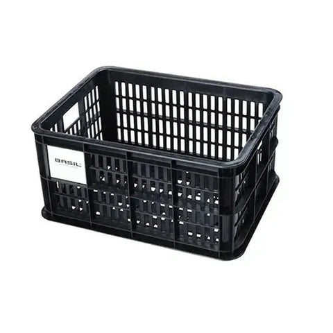Basil - Cestino bici S - 17,5 litri - Nero