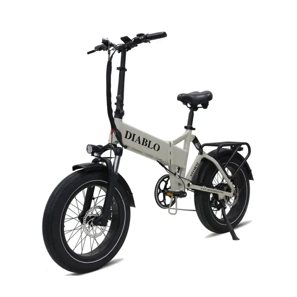 Diablo Storm - Fatbike - Bicicletta elettrica pieghevole - Grigio fashion