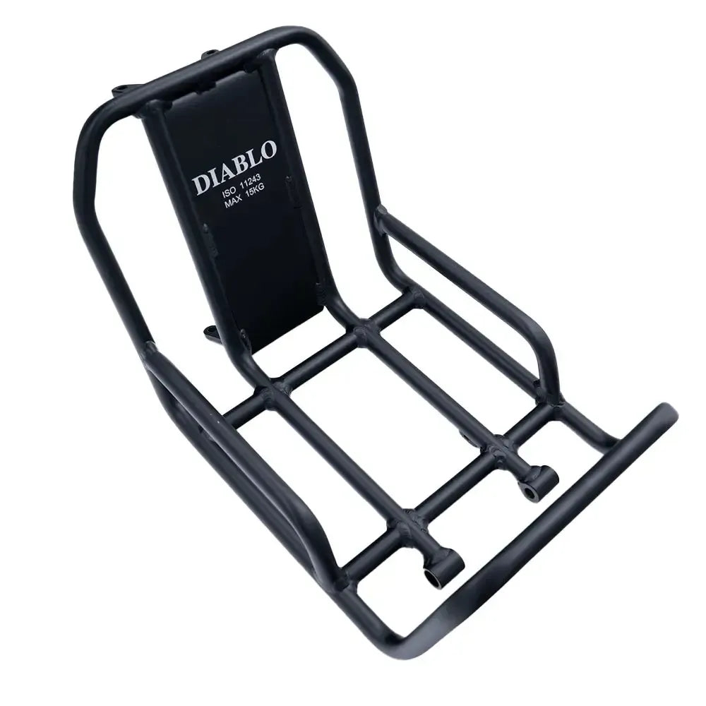 Diablo Zipper - Portapacchi anteriore - Nero