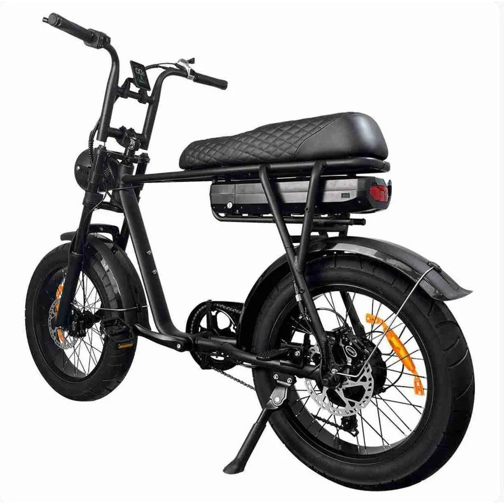 EB2 Fatbike Nero + Sistema di allarme + Montaggio gratuito