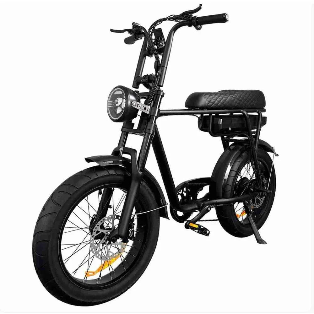 EB2 Fatbike Nero + Sistema di allarme + Montaggio gratuito