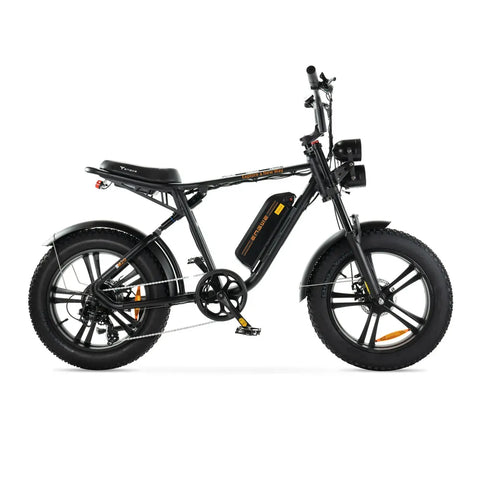 ENGWE M20 - Fatbike - Nero + Sistema di allarme + Supporto per telefono