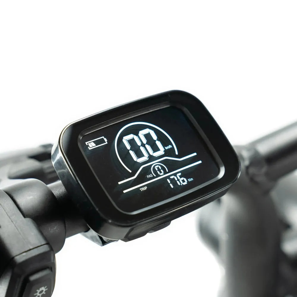 ENGWE M20 - Fatbike - Bianco + Sistema di allarme + Supporto per telefono