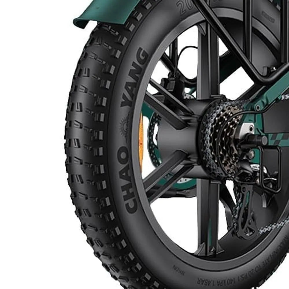 Engwe Engine Pro 2.0 - Bicicletta elettrica pieghevole - Verde