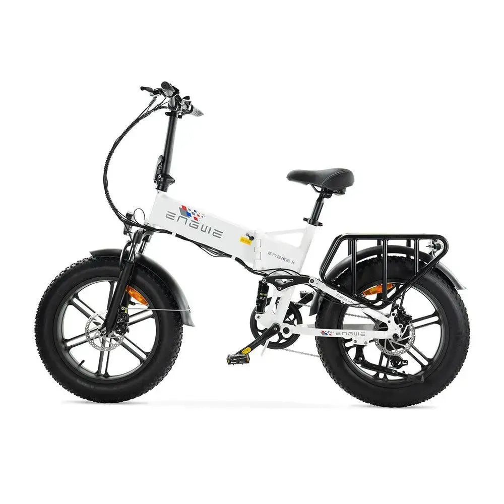Engwe Engine X - Bicicletta elettrica pieghevole - Bianco