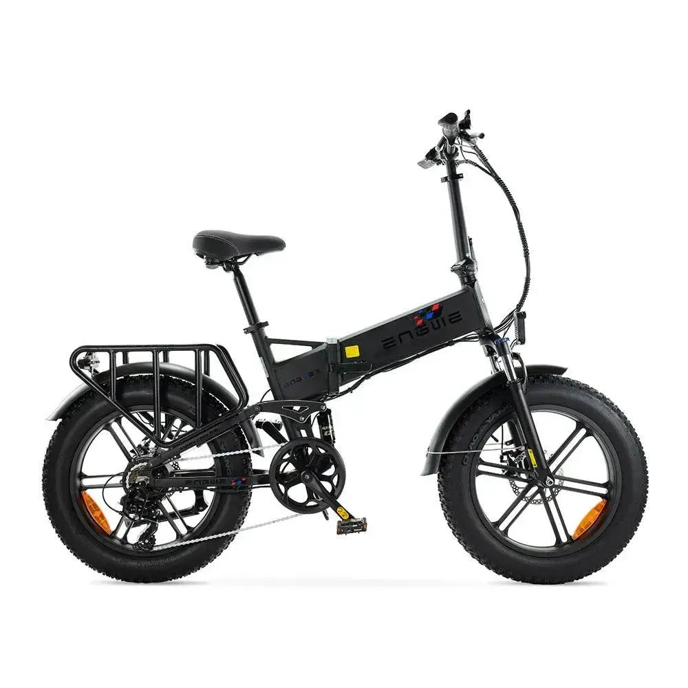 Engwe Engine X - Bicicletta elettrica pieghevole - Nero