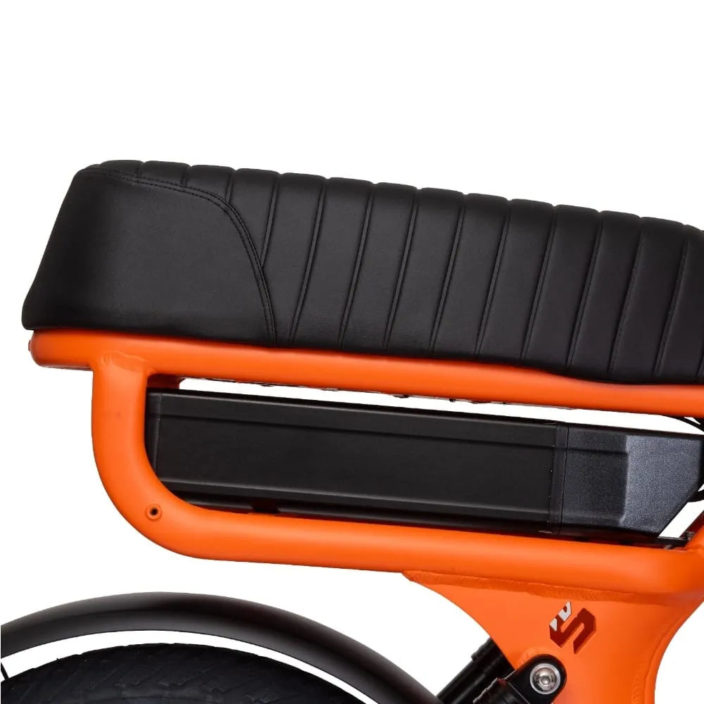 STOER Biciclette S1+ - Bicicletta grassa - Arancione