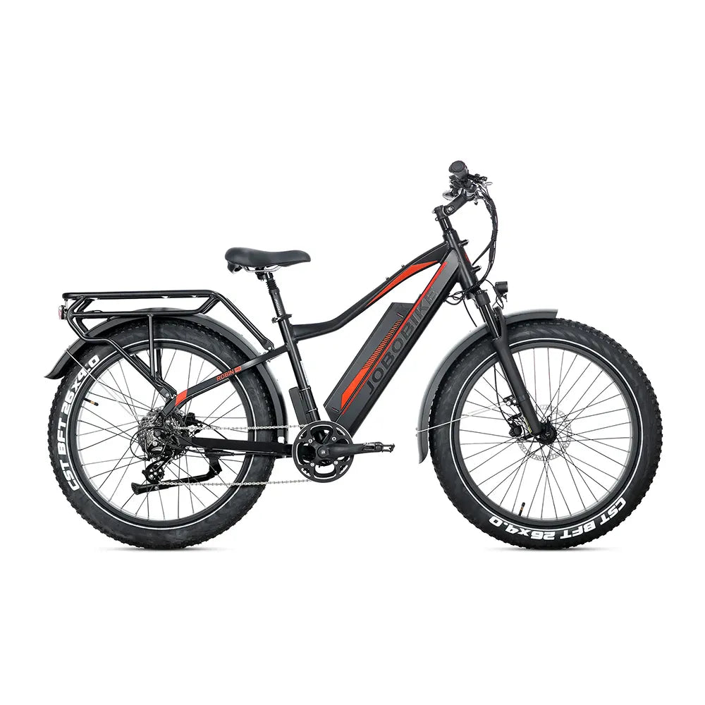JOBOBIKE Robin Pro - Nero-Rosso