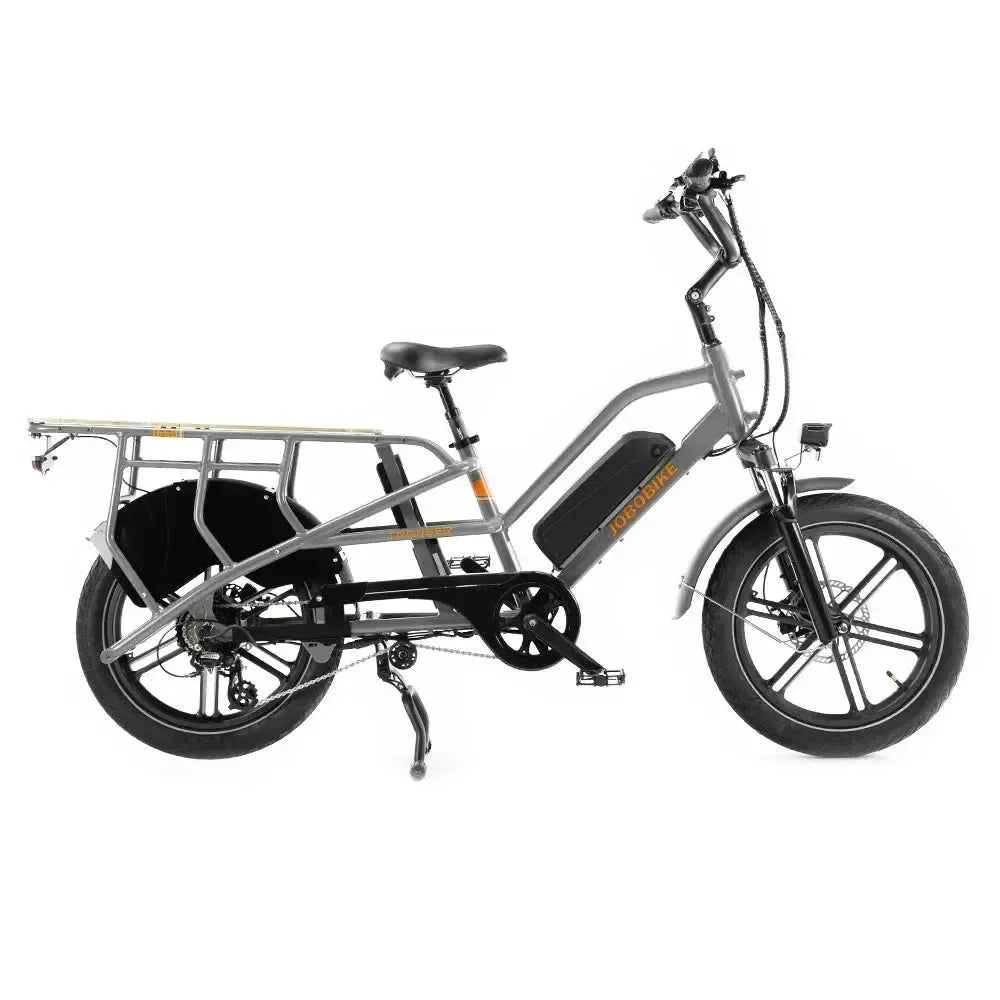 JOBOBIKE Transer - Longtail - Grigio argento