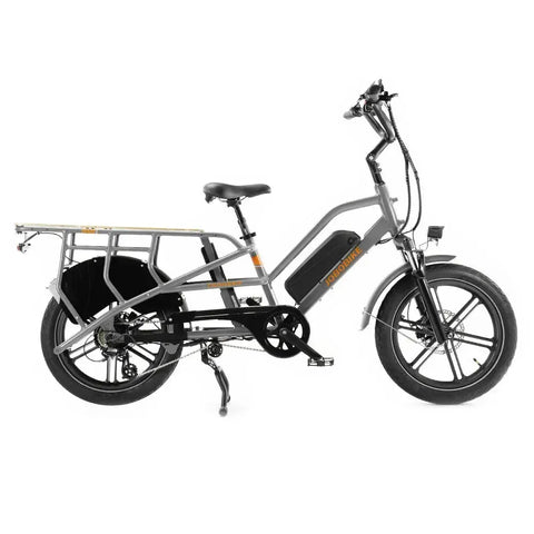 JOBOBIKE Transer - Longtail - Grigio argento