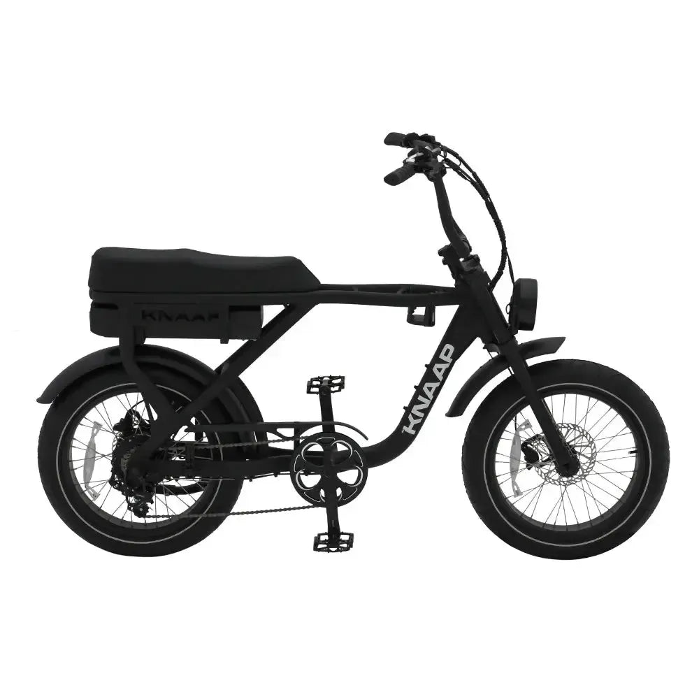 KNAAP AMS X - Fatbike - Nero