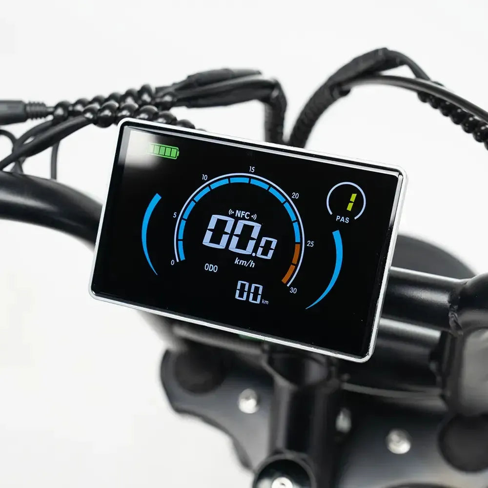 OUXI C80 - Fatbike - Nero