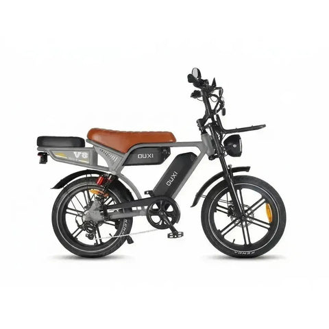 Ouxi V8 Ultra Max - Grigio scuro - Sella marrone