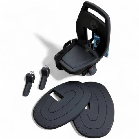 Qibbel Junior 6+ - Seggiolino per bambini - Posteriore - Nero