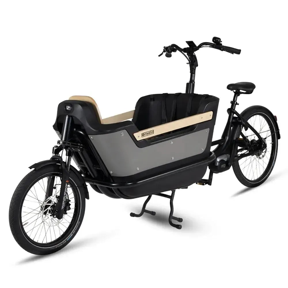 Royal Cargo Bike 2W Premium Plus - Grigio taupe