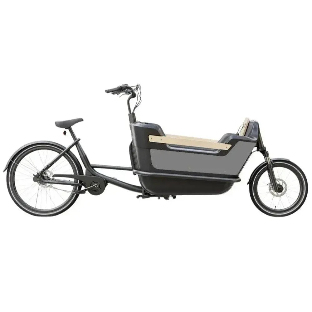 Royal Cargo Bike 2W Premium - Grigio taupe