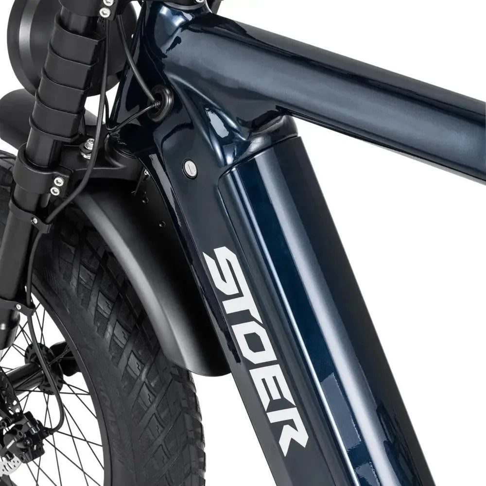 STOER Bikes Urban X - Fatbike - Blu Navy