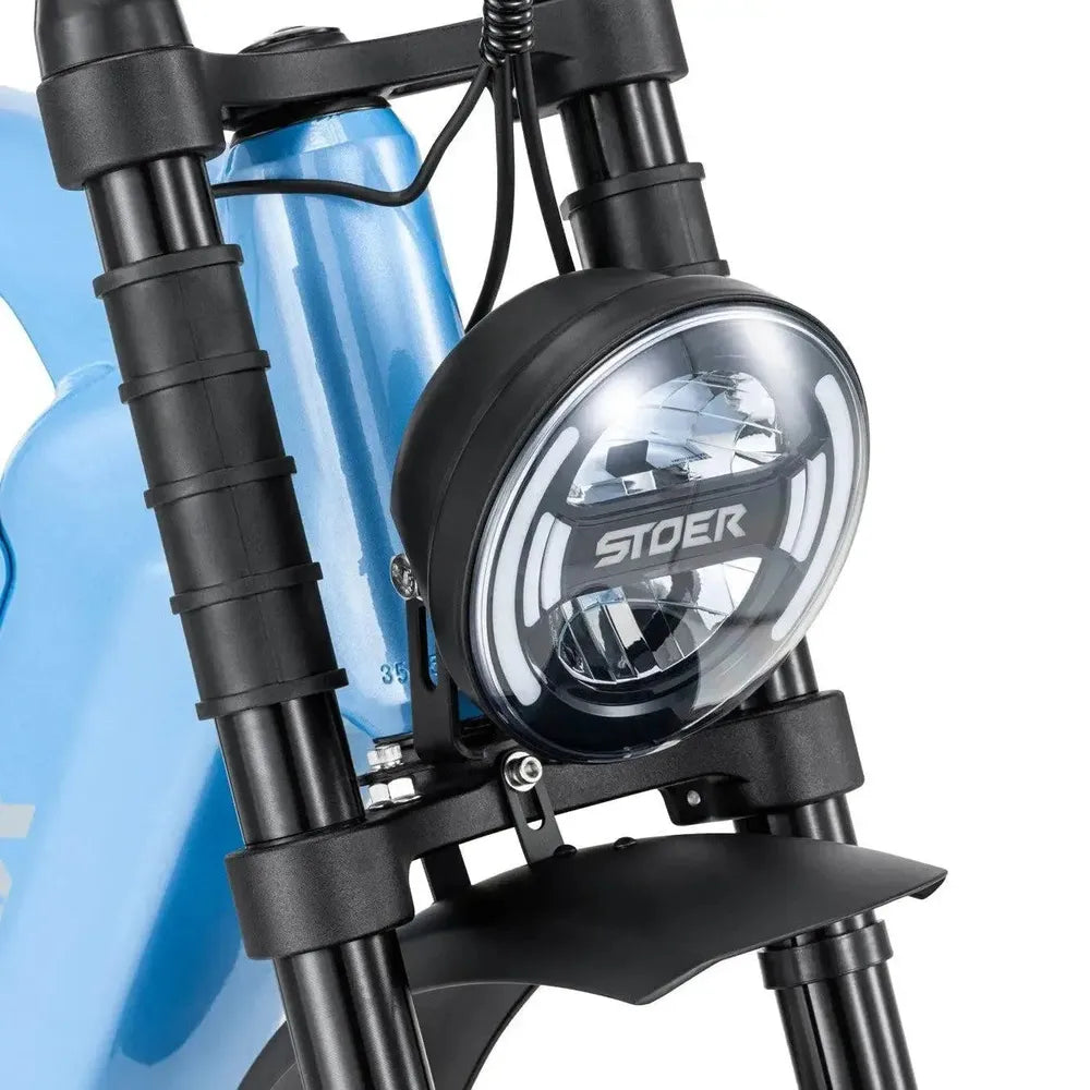 STOER Bikes Urban X - Fatbike - Azzurro