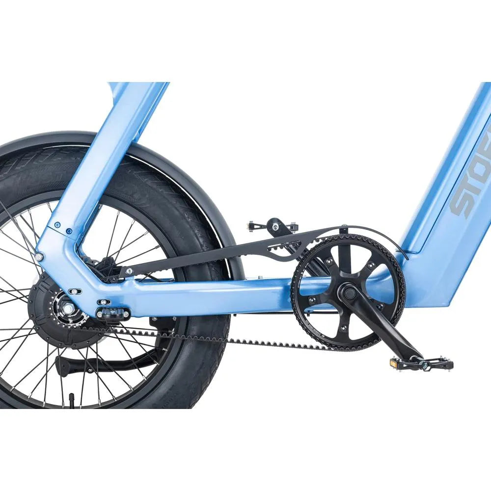STOER Bikes Urban X - Fatbike - Azzurro