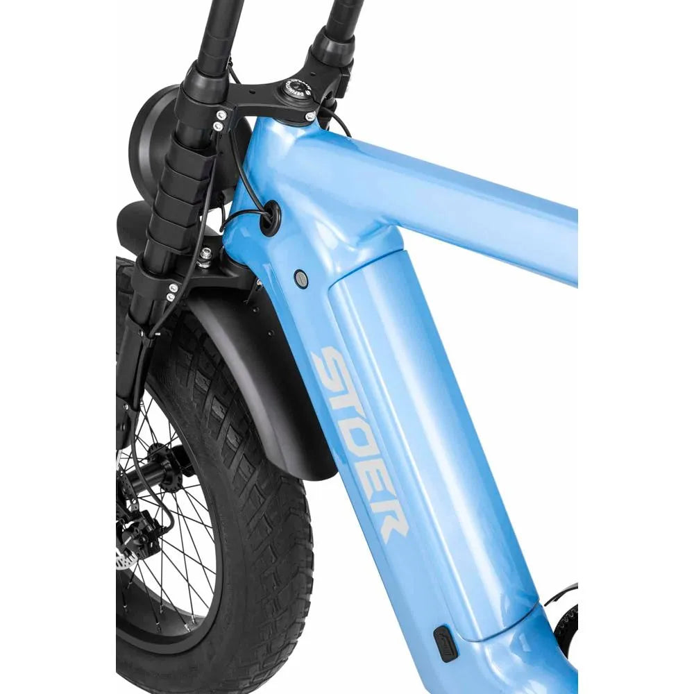 STOER Bikes Urban X - Fatbike - Azzurro