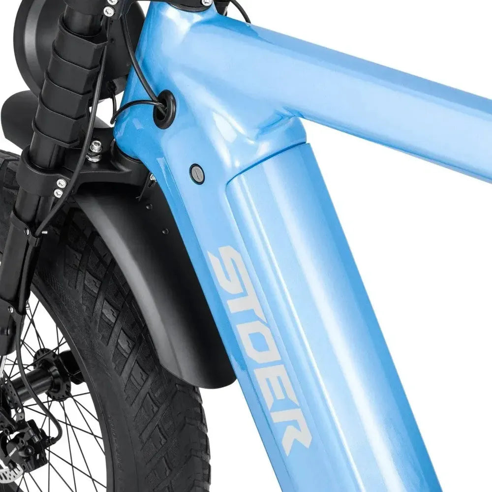 STOER Bikes Urban X - Fatbike - Azzurro
