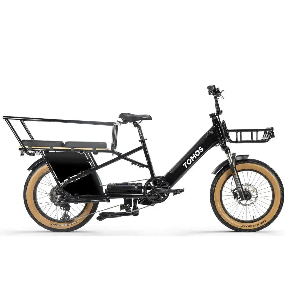 Tomos E-Cargo - Longtail - Nero