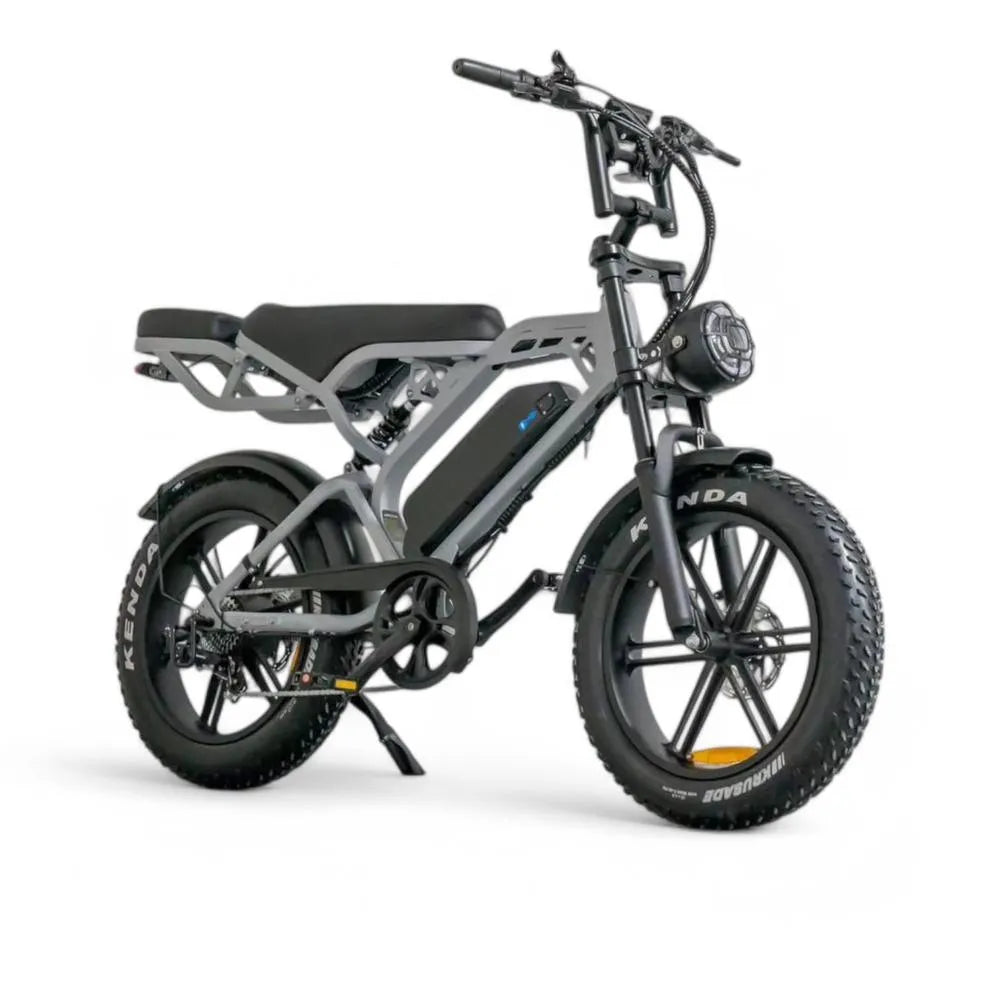 V20 Pro 5.0 Grigio - Fatbike - Freni idraulici