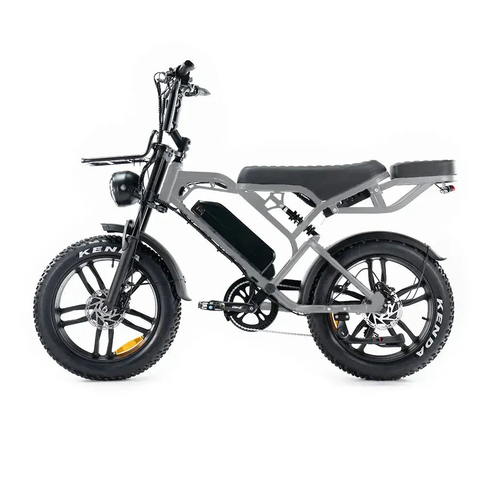 V20 Pro 5.0 Grigio - Fatbike - Freni idraulici