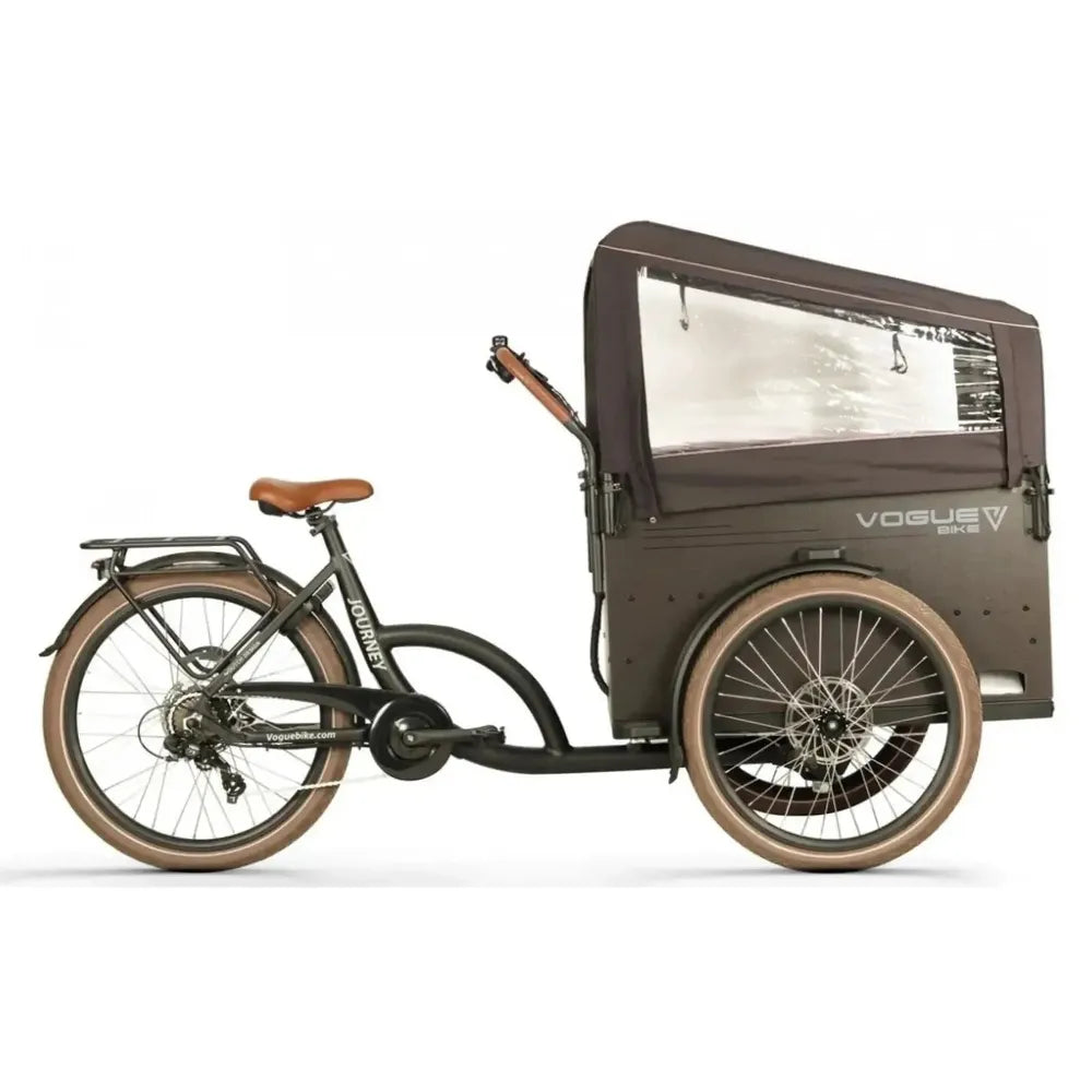 Vogue Journey Plus - Nero opaco - Marrone