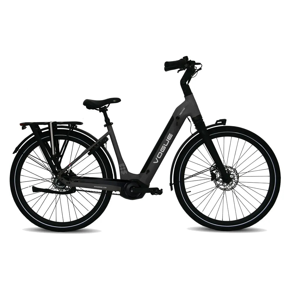 Vogue Prestige a cinghia - Telaio basso - Nero opaco