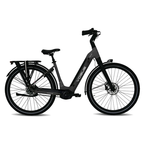 Vogue Prestige a cinghia - Telaio basso - Nero opaco